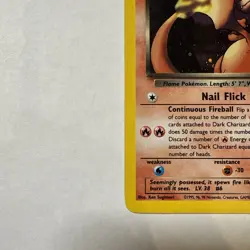 Pokemon TCG Team Rocket Returns Dark Charizard 4/82 Holo Rare - Image 4
