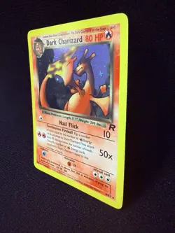 2000 Dark Charizard 4/82 Team Rocket Holo Rare Vintage Pokemon TCG WoTC - Image 3