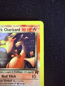 2000 Dark Charizard 4/82 Team Rocket Holo Rare Vintage Pokemon TCG WoTC - Image 5