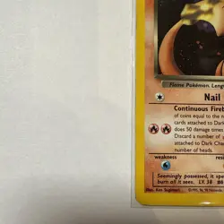 Pokemon TCG Team Rocket Returns Dark Charizard 4/82 Holo Rare - Image 4