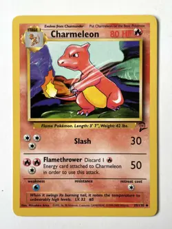 2000 Pokemon Base Set 2 - All Uncommon - Common Cards - 1/130 - NM - You Choose - Image 4