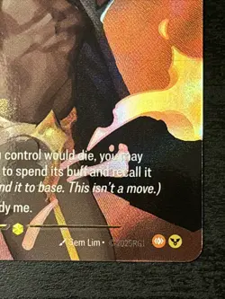 Sett - The Boss Overnumbered 310/298 Riftbound TCG Origins NM League of Legends - Image 4