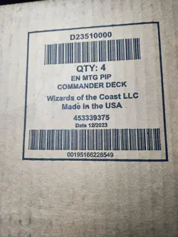 MTG - Fallout Commander Decks Bundle! - Factory(SEALED) - Set Of 4 - UNOPENED - Image 2