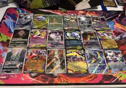 Pokemon TCG Mega Evolution Illustration Rare Ex Card Lot of 18 - Image 1