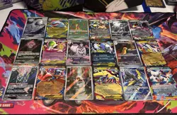 Pokemon TCG Mega Evolution Illustration Rare Ex Card Lot of 18 - Image 2