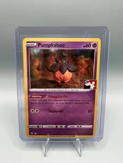Pumpkaboo Holo Pokemon Prize Pack Series 2 Promo Pokemon Card NM/LP Play Stamp - Image 1