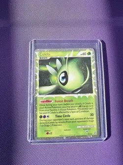 Celebi Prime 92/102 Ultra Rare Holo Triumphant Pokemon Card Near Mint - Image 3