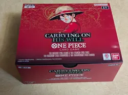 One Piece Card: Carrying On His Will (OP-13) Booster Box Unsealed New - Image 1