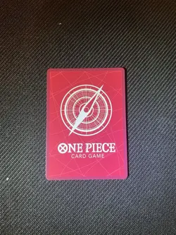 One Piece CCG Smoker OP10-001 Parallel Leader Alt Art English NM Foil TCG Card - Image 2