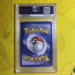1999 POKEMON BASE SET UNLIMITED #30 IVYSAUR PSA 8 - Image 2
