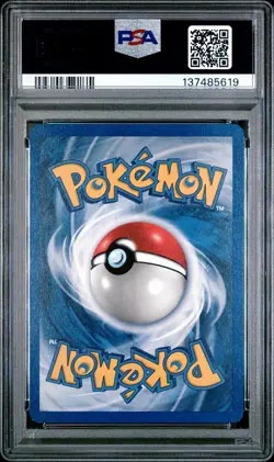 1999 POKEMON BASE SET UNLIMITED #30 IVYSAUR PSA 8 - Image 2