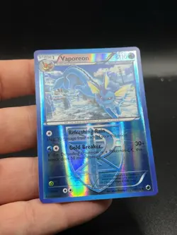 Vaporeon (Team Plasma) 20/116 Plasma Freeze Reverse Holo Pokemon LP BG3 - Image 2