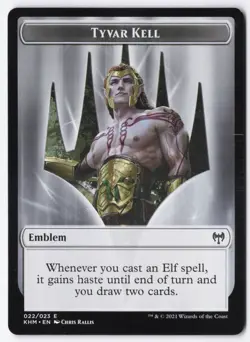 Emblem - Tyvar Kell Normal T Kaldheim 22 NM - Image 1