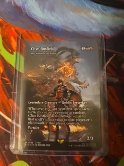 Clive Rosfield - Vial Smasher the Fierce (Showcase) FF: Through the Ages Regular - Image 1