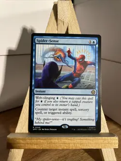 Spider-Sense Rare Regular #0046 2025 MTG Marvel’s Spiderman NM-MT Look! - Image 1