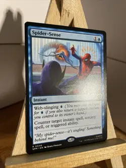 Spider-Sense Rare Regular #0046 2025 MTG Marvel’s Spiderman NM-MT Look! - Image 3