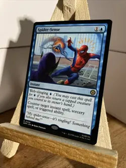 Spider-Sense Rare Regular #0046 2025 MTG Marvel’s Spiderman NM-MT Look! - Image 4