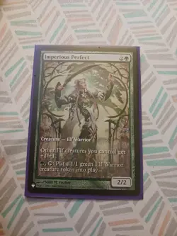 Imperious Perfect - Showcase - The List - Near Mint - Magic the Gathering - Image 1