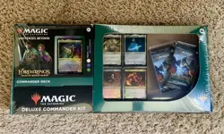 MTG LOTR: Tales of Middle Earth Magic The Gathering Deluxe Commander Kit - Image 1