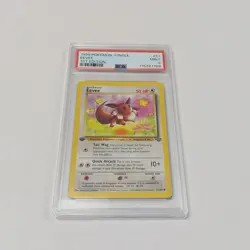 Pokemon 1999 Jungle 1st Edition Eevee PSA 9 51/64 - Image 1