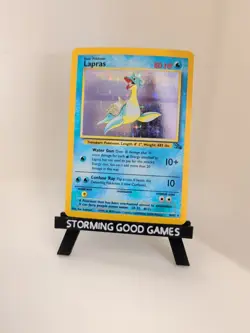 Pokemon TCG Lapras Fossil 10/62 Holo 1999-2000 LP Unlimited - Image 1