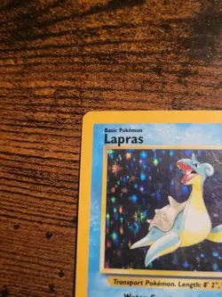 Lapras 10/62 Holo Rare Fossil Pokemon TCG Lightly Played LP - Image 5