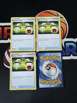 Pokemon TCG x4 Energy Switch 129/159 Crown Zenith Near Mint Playset - Image 1