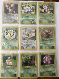 Pokemon Gym Heroes Commons Lot - 62 Cards LP/MP - Image 3