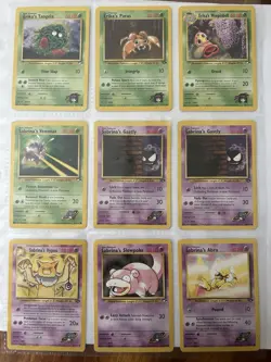 Pokemon Gym Heroes Commons Lot - 62 Cards LP/MP - Image 5