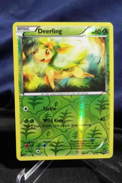 2011 Pokemon Black & White Emerging Powers Deerling Reverse Holo #15/98 VLP - Image 1