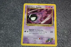 Lot of 5 Sabrina's Gym Heroes Pokemon Cards, Abra,Haunter,Jynx,Slowbro,Gastly - Image 4