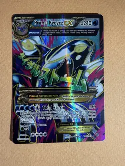 Primal Kyogre EX 149/160 Ultra Rare Primal Clash Pokemon Card (Near Mint) - Image 2