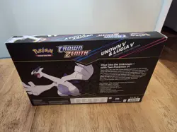 Pokemon TCG Crown Zenith Lugia v & Unown v Special Collection Box Sealed - Image 3