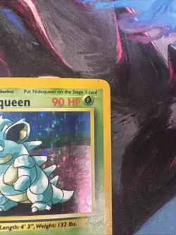 Pokemon TCG Nidoqueen Jungle 7/64 Holo Unlimited Holo Rare - Image 3