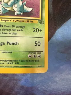 Pokemon TCG Nidoqueen Jungle 7/64 Holo Unlimited Holo Rare - Image 4