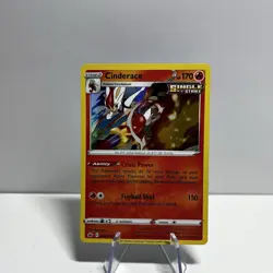 Pokemon - Cinderace - 028/198 - Holo Rare - Chilling Reign - Image 1