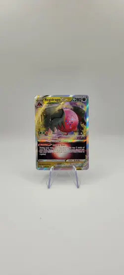 Pokemon TCG:Regidrago VSTAR 136/195 Sword & Shield - Silver Tempest Holo Card NM - Image 1