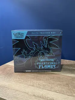 Pokemon TCG Mega Evolution Phantasmal Flames Elite Trainer Box Sealed ETB - Image 1