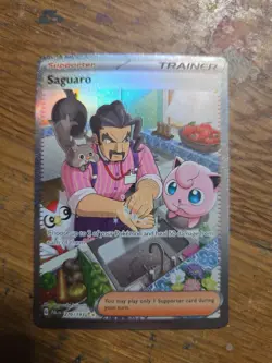 Pokemon Paldea Evolved Set TCG Saguaro Special Illustration Rare 270/193 - Image 1