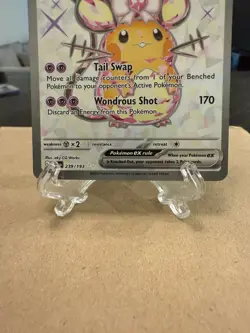 2023 Pokemon Paldea Evolved Dedenne ex 239/193 NM - Image 3