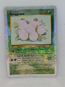 Exeggcute Pokemon TCG Legendary Collection Reverse Holo Rare Nintendo fireworks - Image 1