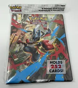 Ultra Pro Pokemon TCG Mega Evolution 9-Pocket Portfolio Holds 252 - Image 1