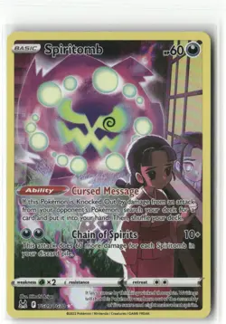 Pokemon Spiritomb Ultra Rare SWSH11: Lost Origin Trainer Gallery TG09/TG30 - Image 1