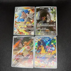 Pokemon Tcg Illustration Rare Full Art Bundle Lot Of 4 - Image 1