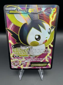 Emolga 143/146 Full Art EX Pokemon XY Base Set Ultra Rare Holo 2014 - Image 1