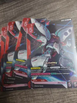 Qubeley (LR) GD02-036 Gundam TCG Card Game - Dual Impact *English - Image 1