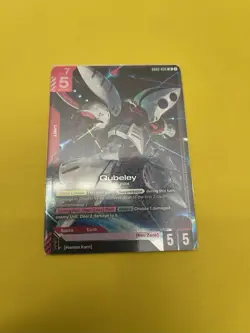Qubeley (LR) GD02-036 Gundam TCG Card Game - Dual Impact *English - Image 1