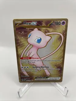 Mew ex NM Metal Promo Card 205/165 Ultra Premium Collection UPC Pokemon 151 NM - Image 1