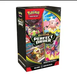 Pokemon TCG: Mega Evolution-Perfect Order Booster Bundle (6 Packs) - Presale - Image 1