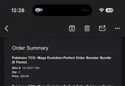 Pokemon TCG: Mega Evolution-Perfect Order Booster Bundle (6 Packs) - (Presale) - Image 2